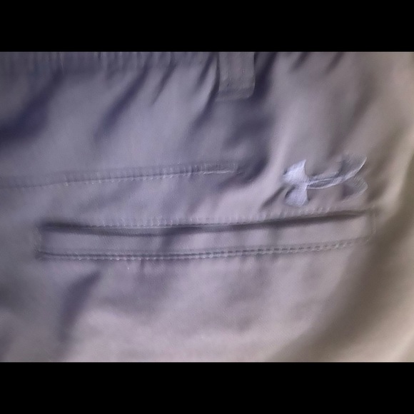 set 2 Under Armour navy blue 30/30 size large youth heat gear shorts n pants ✨ - Picture 9 of 14